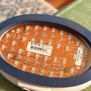 Celluma hand held device for acne wrinkles and aches and pains.